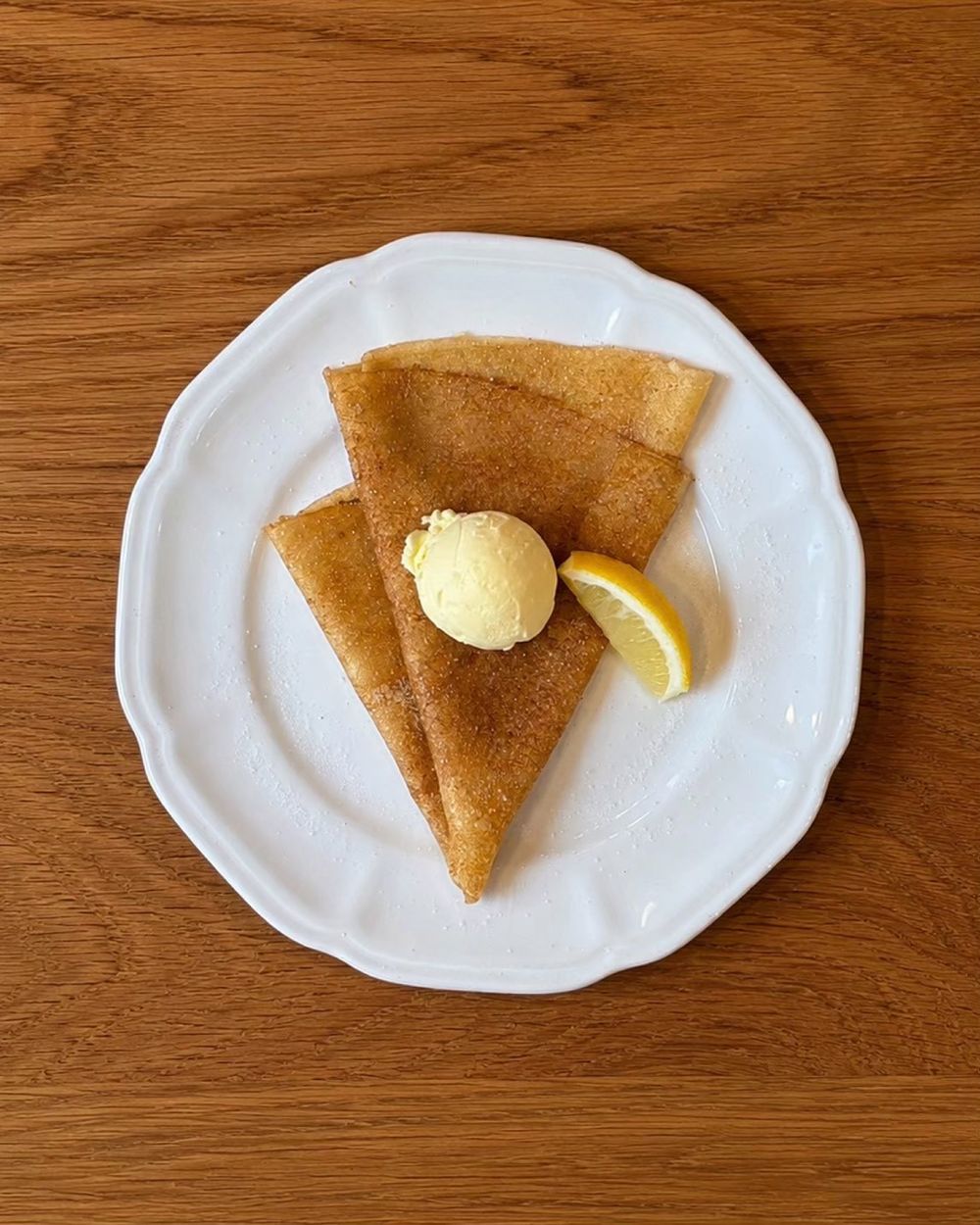 バターシュガークレープ